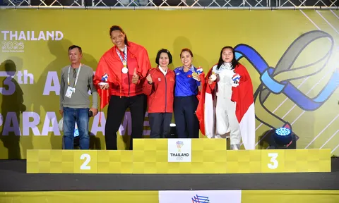 Ngày thi đấu thứ tư tại ASEAN Para Games 13: Điền kinh giành vàng