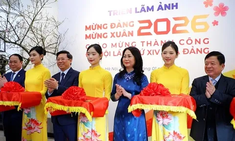 Triển lãm ảnh Mừng Đảng, mừng Xuân 2026 và chào mừng thành công Đại hội lần thứ XIV của Đảng