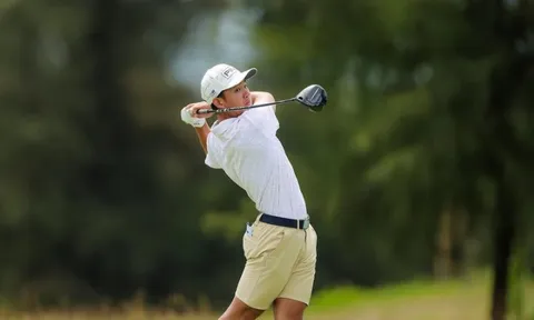 Golfer Nguyễn Anh Minh ra mắt trong đội hình đội tuyển golf trường Đại học Oregon