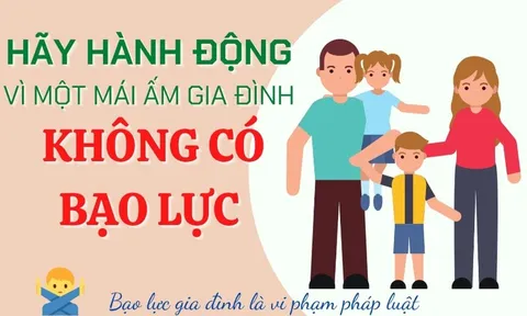 Hướng dẫn triển khai Tháng hành động quốc gia về phòng, chống bạo lực gia đình