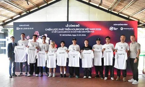 Câu lạc bộ pickleball Holbrook Việt Nam ra mắt: Cột mốc quan trọng trong sự phát triển thương hiệu tại thị trường trong nước