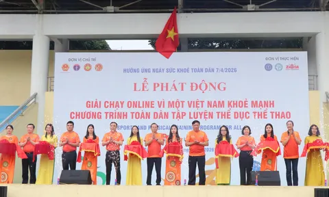 Lễ phát động Giải chạy online "Vì một Việt Nam khỏe mạnh" hưởng ứng Ngày Sức khỏe toàn dân 