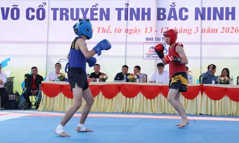 150 vận động viên tranh tài Giải vô địch Võ cổ truyền tỉnh Bắc Ninh