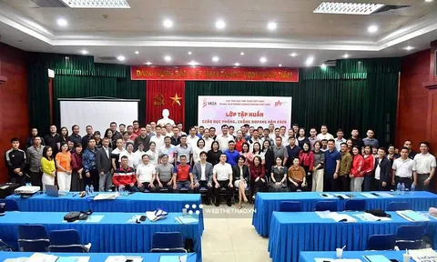 Gần 100 học viên tham gia Lớp tập huấn giáo dục phòng, chống doping năm 2026