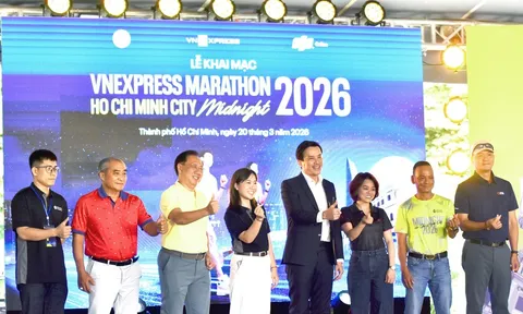 Hơn 13.000 vận động viên tham gia Giải Chạy VnExpress Marathon Ho Chi Minh City Midnight 2026