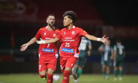 Vòng tứ kết Cúp Quốc gia 2025-2026: Khoa Ngô ghi bàn trên chấm phạt đền giúp Công an TP.HCM đánh bại Đồng Nai