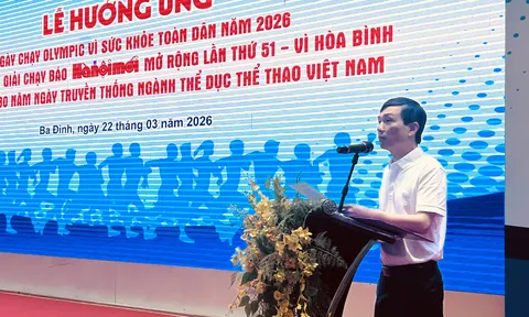 Phường Ba Đình hưởng ứng Ngày chạy Olympic vì sức khỏe toàn dân năm 2026