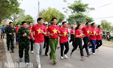 Xã Ý Yên phát động Ngày chạy Olympic “Vì sức khỏe toàn dân” năm 2026