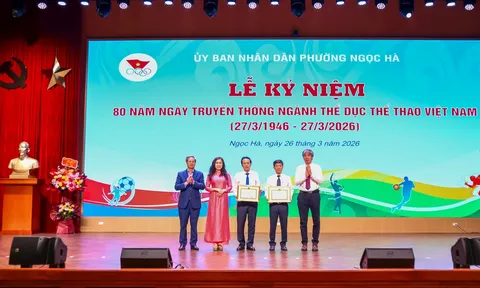 Phường Ngọc Hà kỷ niệm 80 năm Ngày truyền thống ngành Thể dục thể thao Việt Nam