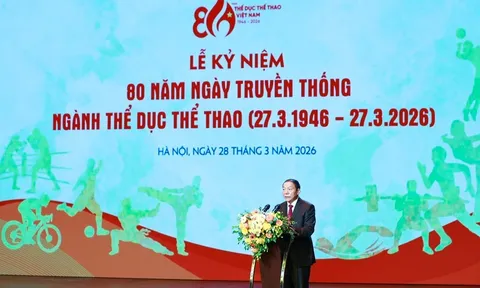 Phát biểu của Bộ trưởng Nguyễn Văn Hùng tại Lễ kỷ niệm 80 năm ngày truyền thống ngành Thể dục, Thể thao