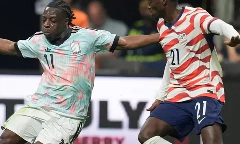 Đội tuyển Bỉ ngược dòng thắng đậm Mỹ trong trận giao hữu