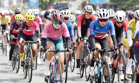 Đội tuyển xe đạp nữ Việt Nam tham dự Giải Xe đạp đường trường Tour of Thailand 2026