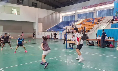 Thi đấu môn Cầu lông Đại hội Thể dục thể thao tỉnh An Giang lần thứ I năm 2026