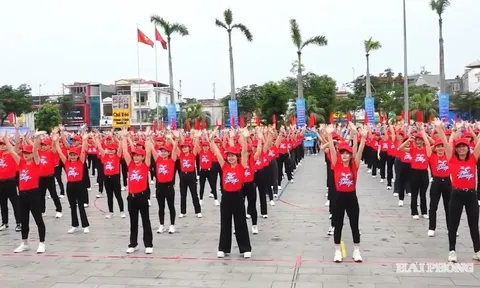 Phát động cuộc thi đồng diễn thể dục giữa giờ "Công nhân Hải Phòng khỏe, đẹp" năm 2026