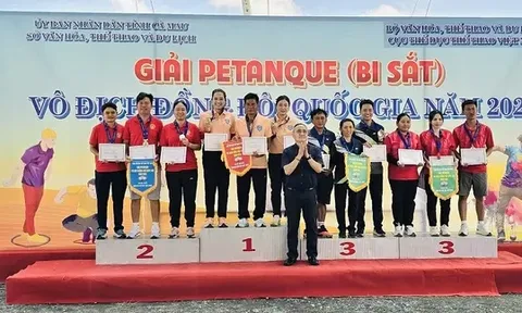 Giải vô địch đồng đội Bi sắt quốc gia 2026: Thành phố Hồ Chí Minh xếp thứ nhất