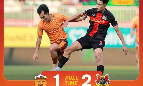 Vòng 17 V.League 2025-2026: Ninh Bình tìm lại mạch thắng, Thanh Hóa đè bẹp Công an TP.HCM