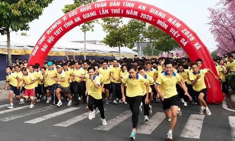 An Giang lan tỏa  phong trào luyện tập thể dục, thể thao