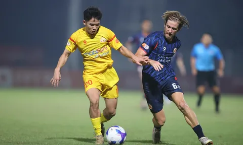 Vòng 18 V.League 2025-2026: Công An Hà Nội bị đội cuối bảng cầm hòa, Hà Nội và Ninh Bình tiếp tục đua tốp 3