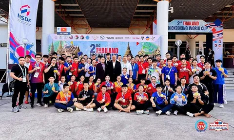 Cúp Kickboxing thế giới 2026: Đội tuyển Việt Nam xếp thứ 3 toàn đoàn