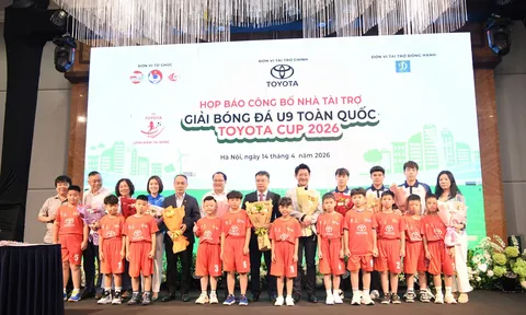 35 đội tranh tài tại Giải Bóng đá U9 toàn quốc Toyota Cup 2026