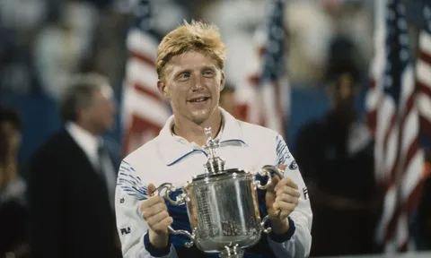 Chiếc cúp vô địch US Open 1989 của Boris Becker lập kỷ lục với giá bán 357.546 USD