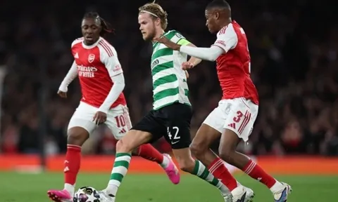 Arsenal đoạt vé vào bán kết Champions League