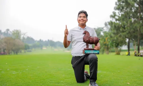 Nguyễn Đức Sơn đăng quang Giải Golf Chuyên nghiệp Hà Nội Mở rộng 2026