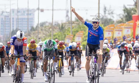 Marchuk Dzianis thắng chặng 14 Cúp Xe đạp Truyền hình TP.HCM, giữ chắc danh hiệu Áo xanh