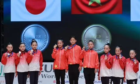 Thể dục Aerobic Việt Nam giành 3 huy chương vàng tại Cup Thế giới 2026