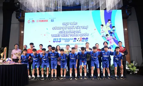 47 đội bóng tham dự Giải Bóng đá Thiếu niên (U13) toàn quốc Yamaha Cup 2026