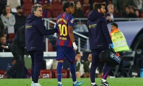 Lamine Yamal dính chấn thương nặng trong chiến thắng của Barcelona