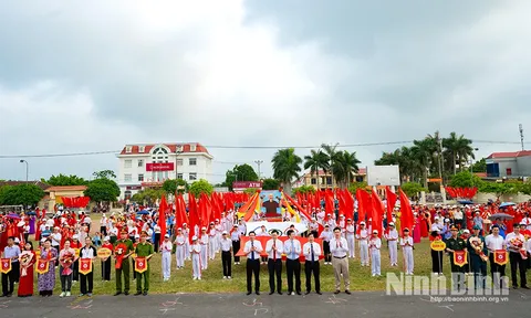 Xã Bình Minh, Gia Vân tổ chức Đại hội Thể dục thể thao lần thứ I