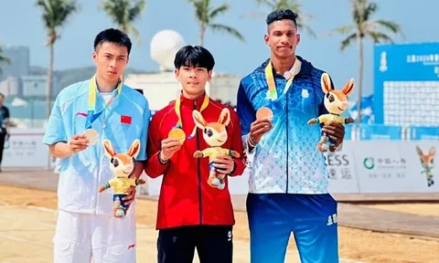 ABG6: Điền kinh giành huy chương vàng thứ 2 cho Đoàn Thể thao Việt Nam