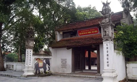 Phê duyệt nhiệm vụ quy hoạch bảo tồn Di tích quốc gia đặc biệt Đền Hát Môn (Hà Nội)