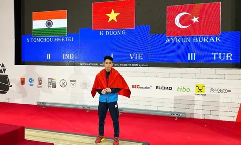 Việt Nam tham dự Giải vô địch Cử tạ trẻ thế giới 2026