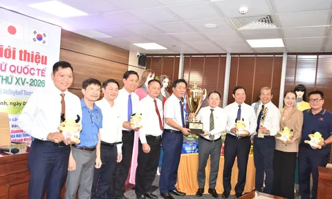 Giải Bóng chuyền nữ Quốc tế Cúp VTV9 - Bình Điền 2026 có tổng giá trị giải thưởng lên đến hơn 1,2 tỷ đồng