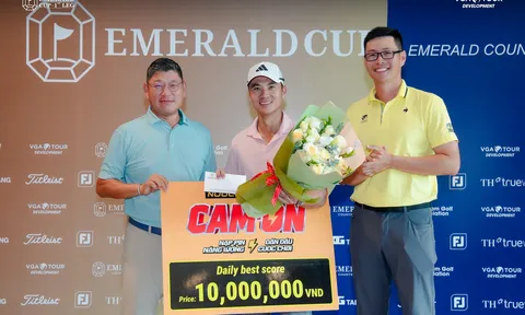 Trần Lê Duy Nhất vô địch Giải Golf Emerald Cup 2026 - First Leg