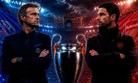 2 huấn luyện viên Enrique và Arteta cùng làm nên lịch sử ở Champions League