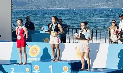 Giải vô địch Vật Bãi biển thế giới 2026: Việt Nam giành 2 huy chương vàng, 1 huy chương bạc, 4 huy chương đồng
