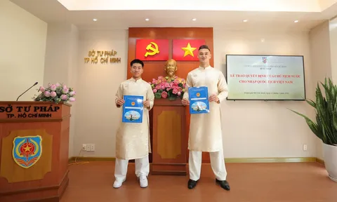 Khoa Ngô và Patrik Lê Giang chính thức nhận quốc tịch Việt Nam