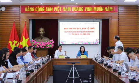 Rà soát công tác chuẩn bị, hướng tới tổ chức thành công Ngày hội Văn hóa dân tộc Chăm lần thứ VI năm 2026