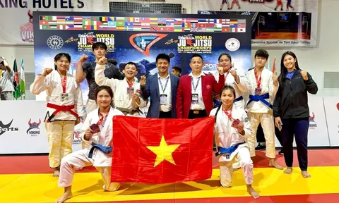 Đội tuyển Ju-jitsu Việt Nam giành 6 huy chương vàng tại Giải vô địch thế giới Full-contact 2026