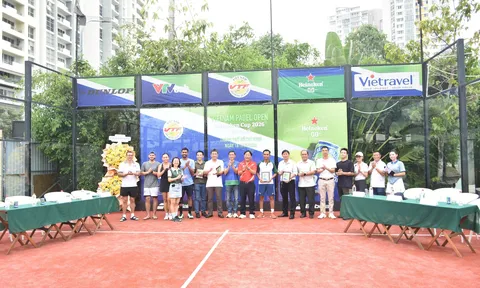 40 cặp vận động viên tham gia tranh tài Giải Vietnam Padel Open - Cúp Heineken 2026