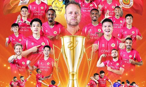 Vòng 23 V.League 2025-2026: Công an Hà Nội vô địch sớm 3 vòng đấu