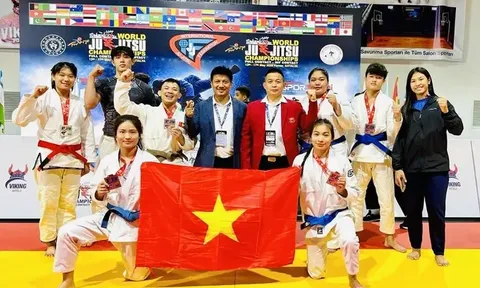 Đội tuyển Việt Nam xếp thứ nhất toàn đoàn tại Giải Ju-jitsu Full-contact thế giới 2026
