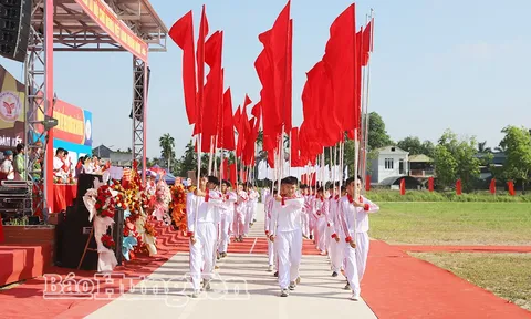 Khai mạc Đại hội Thể dục thể thao xã Khoái Châu, Văn Giang, Tiên Hoa lần thứ I, năm 2026