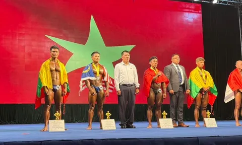 Giải vô địch Thể hình & Fitness Đông Nam Á 2026: Việt Nam thi đấu ấn tượng trong ngày thi đầu tiên