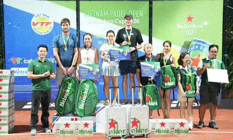 Vietnam Padel Open - Cúp Heineken 2026 lần thứ I khép lại với nhiều dấu ấn chuyên môn