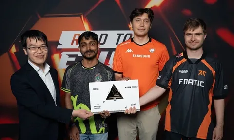 Kỳ thủ Lê Quang Liêm giành vé dự Cúp Esports Thế giới 2026
