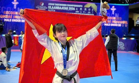 Giải vô địch Taekwondo châu Á 2026: Việt Nam giành 2 huy chương vàng và 2 suất dự ASIAD 20